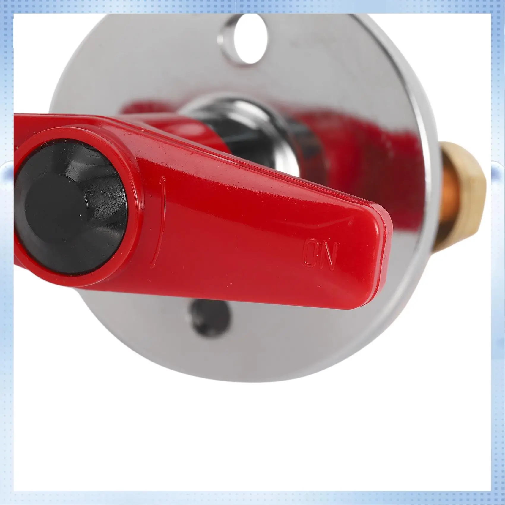

A51K-Battery Disconnect Cut Off Kill Switch 500Amp Isolation Switch 12-60V Car Boat Truck Fixed Handle Key For Car, Marine, Comm