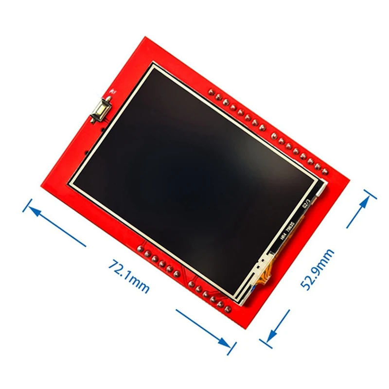 Imagem -03 - Tft Lcd Módulo de Tela de Toque Tela Colorida Compatível com Arduino Mega 2560 2.4 240x320 Conjunto