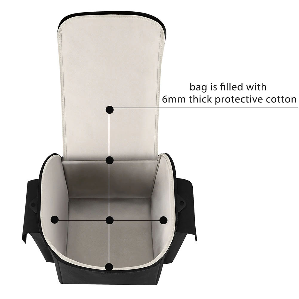 Waterproof Carrying Box Adjustable Shoulder Strap Speaker Storage Handbags Portable Protection for JBL PartyBox Encore Essential