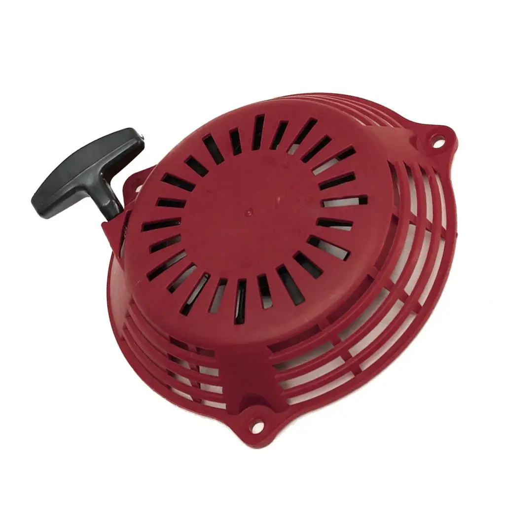 Pull Recoil Starter Assembly Durable Red Iron Engine Accessory for Honda GC160 GCV135 GCV160 Lawnmower Power Tools
