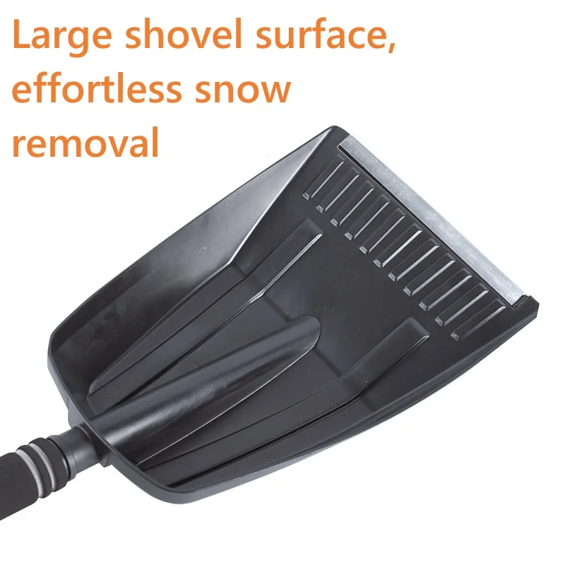 1 قطعة انفصال تلسكوبي الشتاء الثلوج الجليد مجرفة متعددة الوظائف الشتاء اكسسوارات السيارات مجرفة الثلج لشاحنة سيارة حديقة في الهواء الطلق