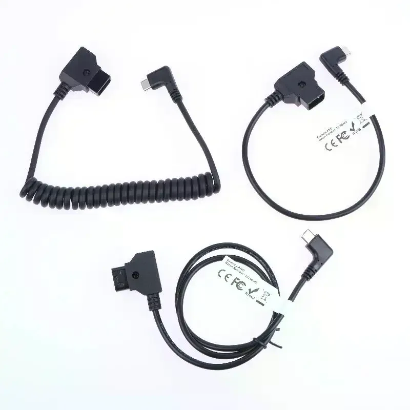 Tap Input To Type-C Output Power Charging Wire Line Battery Power Supply Cord Cable For V Mount Battery D