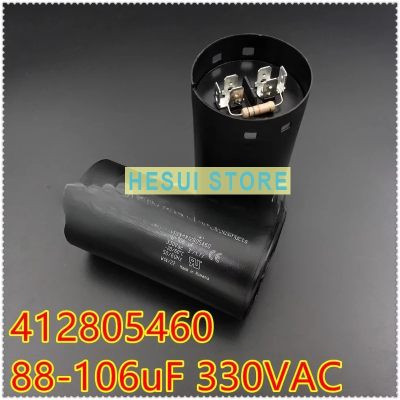 88-106uF 330VAC 412805460 Compressor Start Capacitor