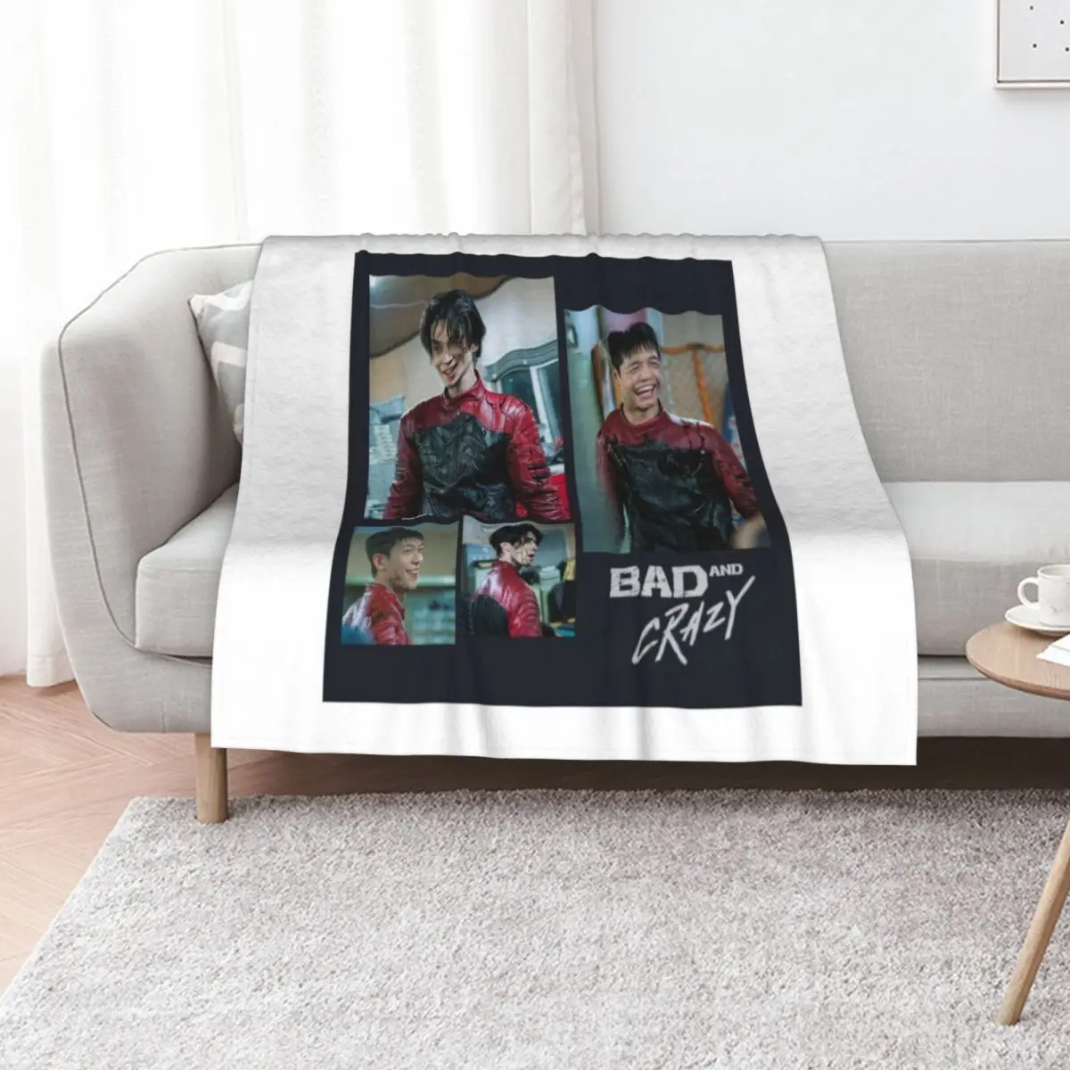 Bad and Crazy Throw Blanket Decoratives Decorative Beds for winter Moving Warm christmas gifts Blankets