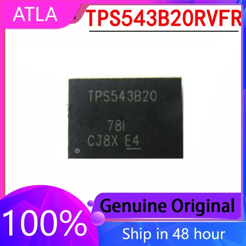 

1PCS New TPS543B20RVFR Screen Printed TPS543B20 Packaged LQFN40 DC-DC Power Chip