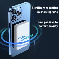 5000mAh Mini Magnetic Wireless Power Bank portable charger Fast Charging Thin External Battery for iPhone 15 14 Samsung Xiaomi