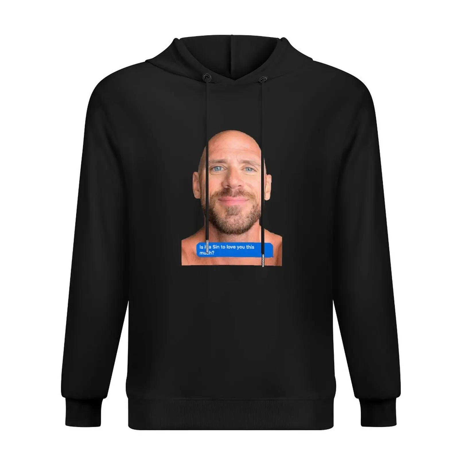 

Johnny Sins Flirty Text Bubble Hoodie anime clothes men's sweat-shirt men's coat autumn man hoodie