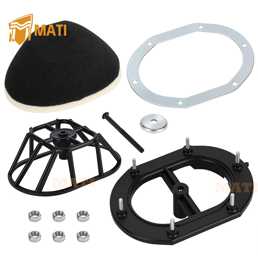 Air Filter Kit Cage Holder Guide Holder Box Plate for Yamaha Blaster 200 YFS200 1988-2006 O.E.M# 2XJ-14451-00-00 2XJ-14477-00-00