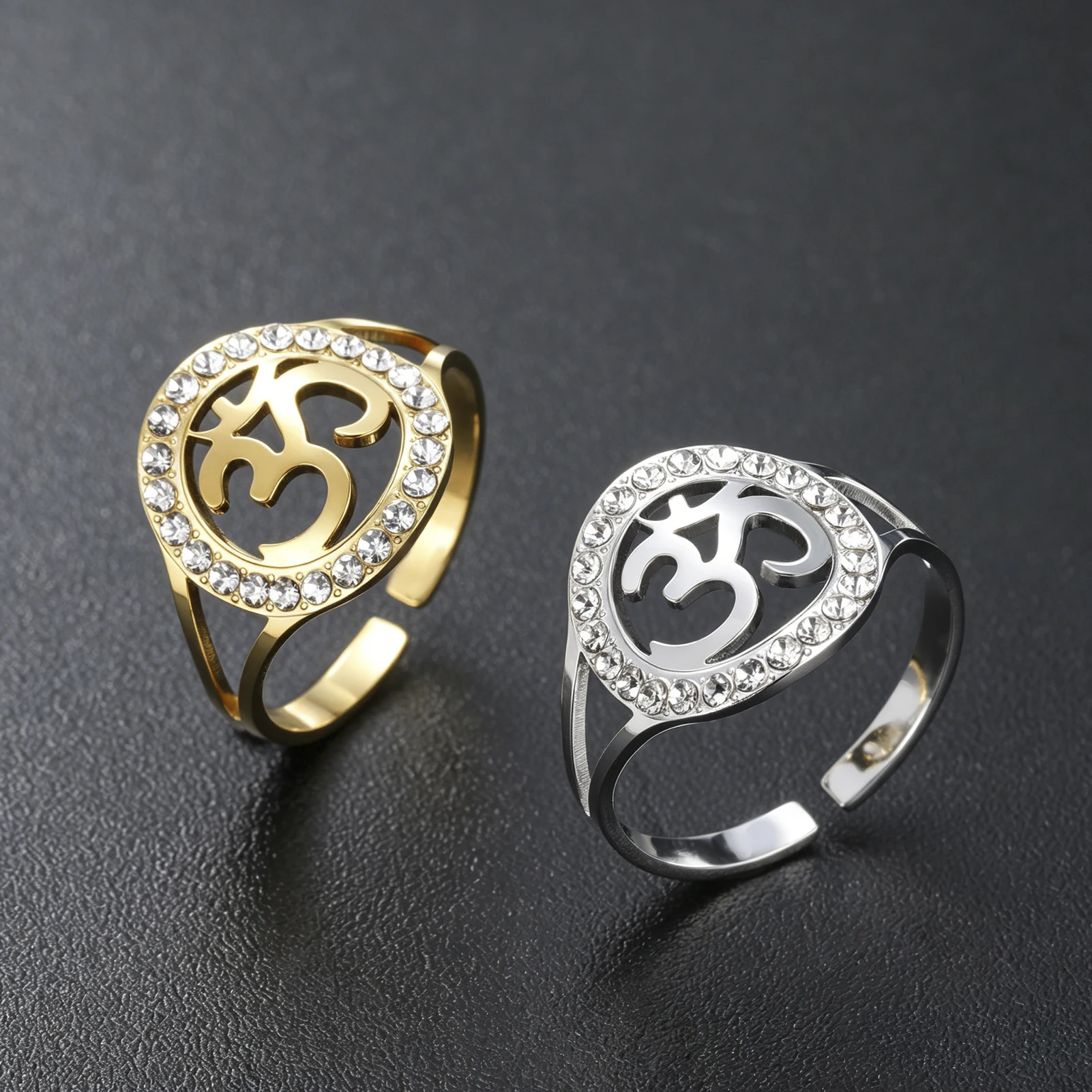 CoolTime Om Symbol Women Ring  - Pilates Yoga Circle recension och pris