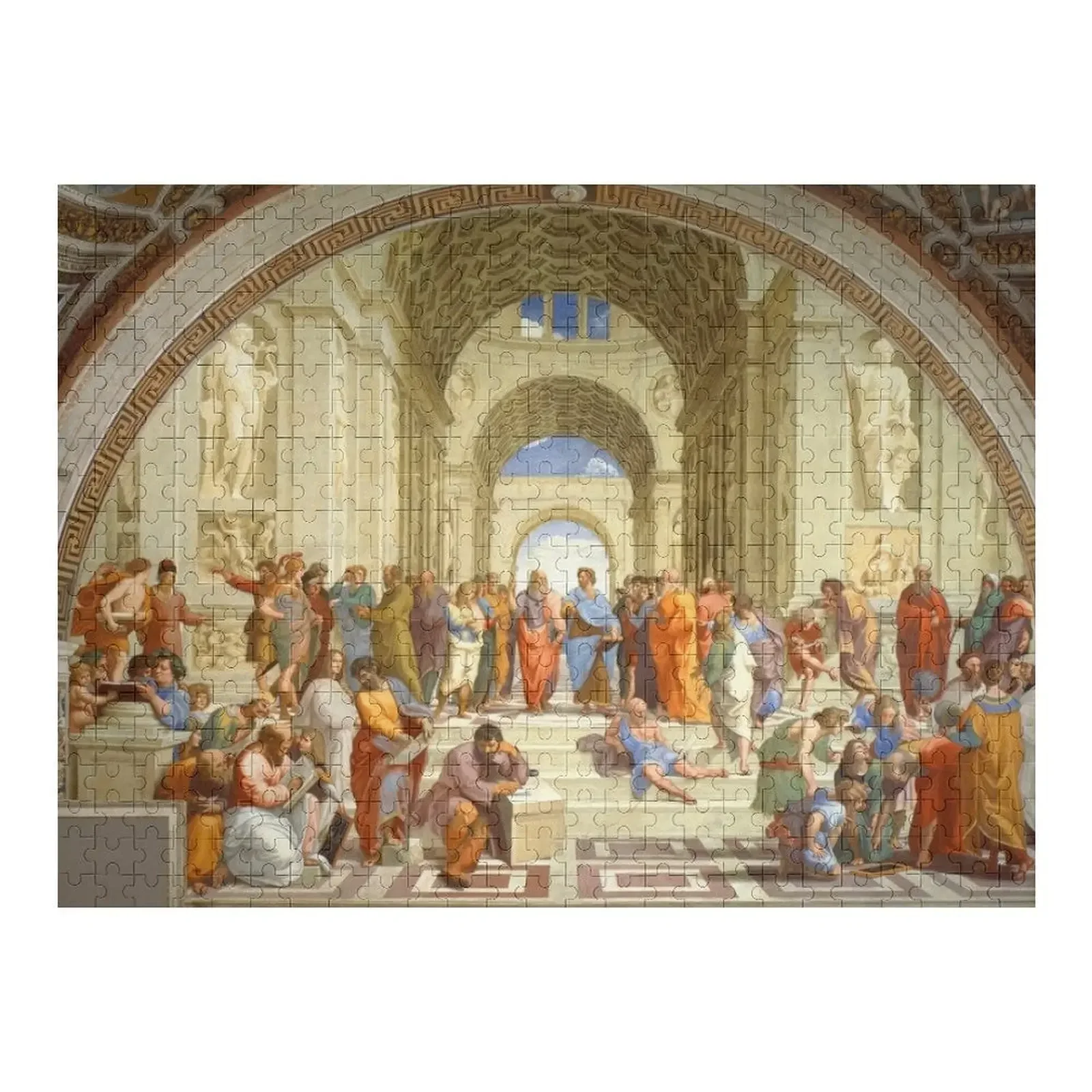 

The School Of athens Jigsaw Puzzle Game Children Personalized For Kids Puzzle