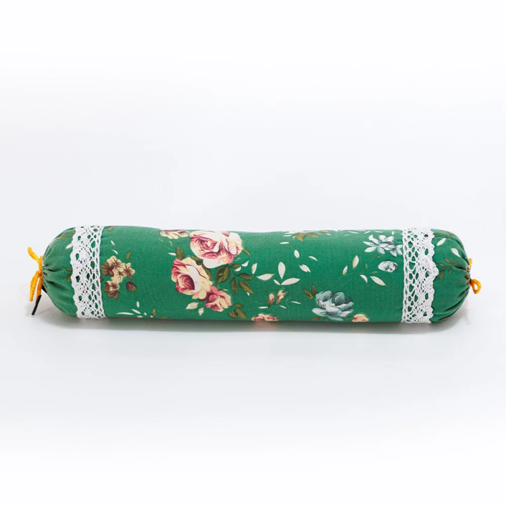 Wormwood Neck Support Pillow Kit Handmade DIY Cervical Cylinder Cushion Natural Fabric Rest Health Care Relief Relaxed