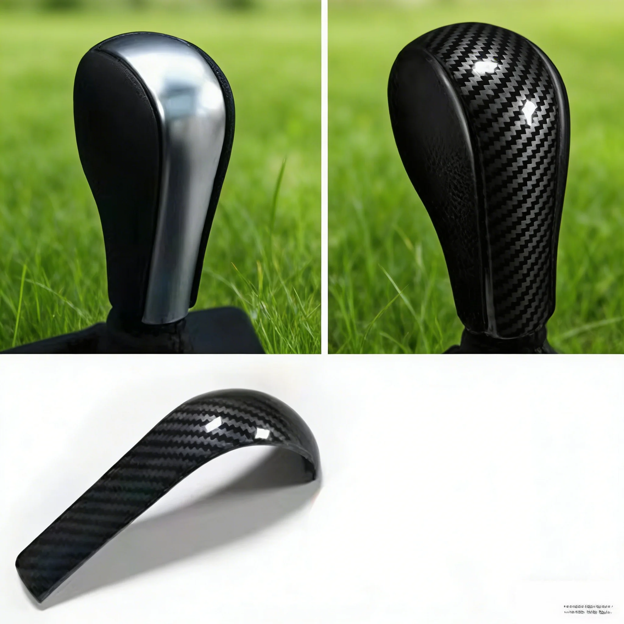 For BMW 5 Series E60 2005-2010 e53 e83 - Premium Carbon Fiber Cup Holder Panel Cover,Easy Peel & Stick Anti-Scratch