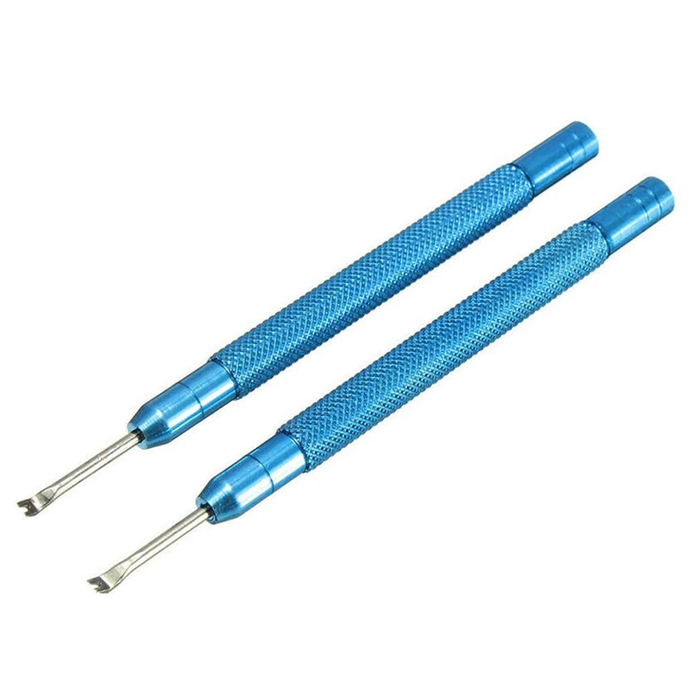 2Pcs Watch Repair Tool Kit Watch Hand Remover Manual Remover Needle Bar Replacement Watch Tools Accessories Blue