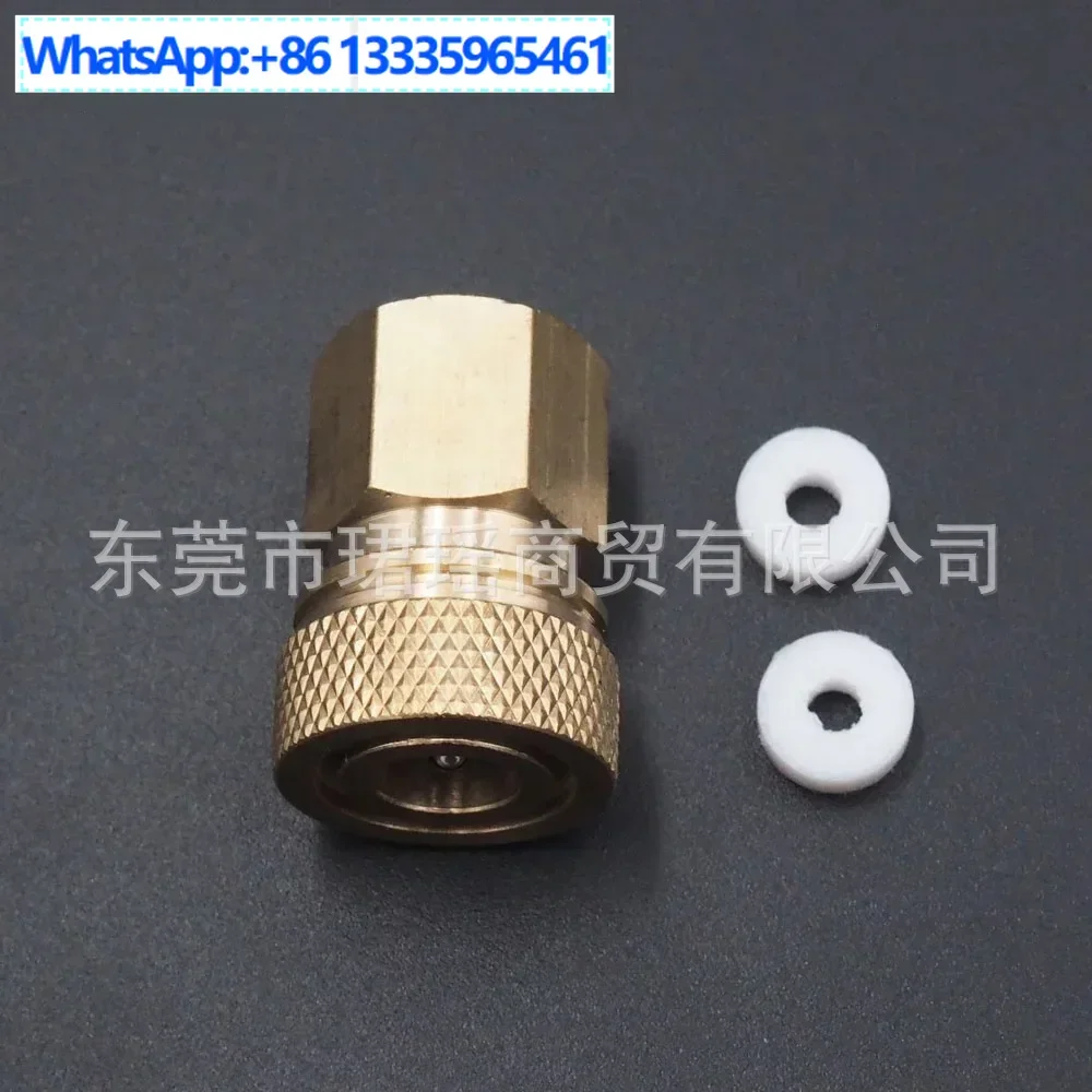 

10Pcs Quick Release Connector Connector, 8mm Quick Disconnect Female, M10 * 1.0 Thread