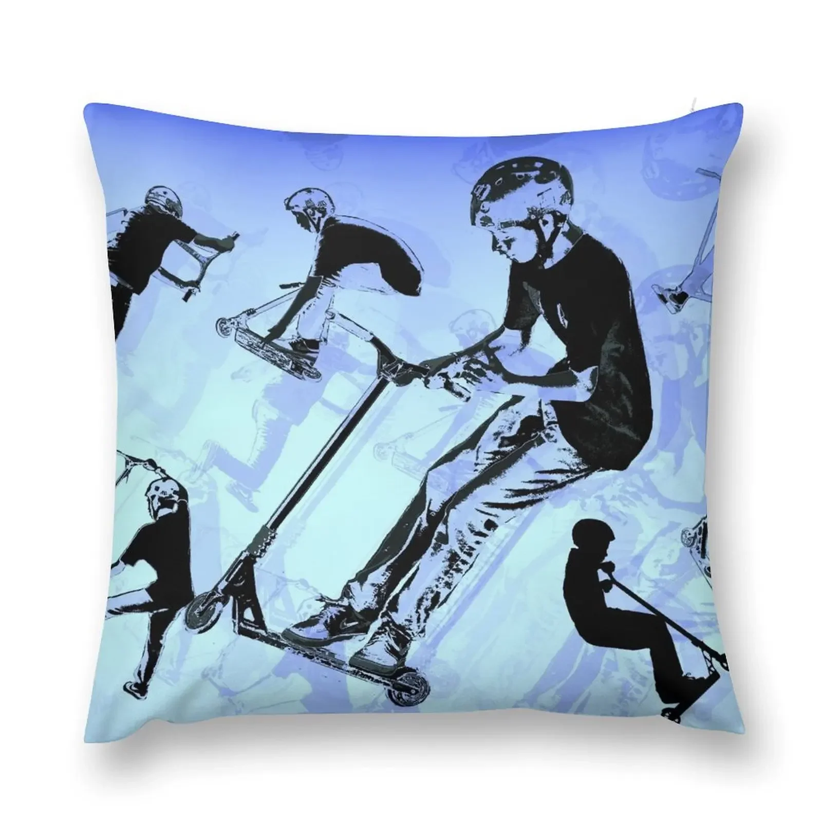 It's All About The Scooter! - Scooter Tricks Throw Pillow Pillowcase christmas decorations for home 2025 Bed pillowcases pillow