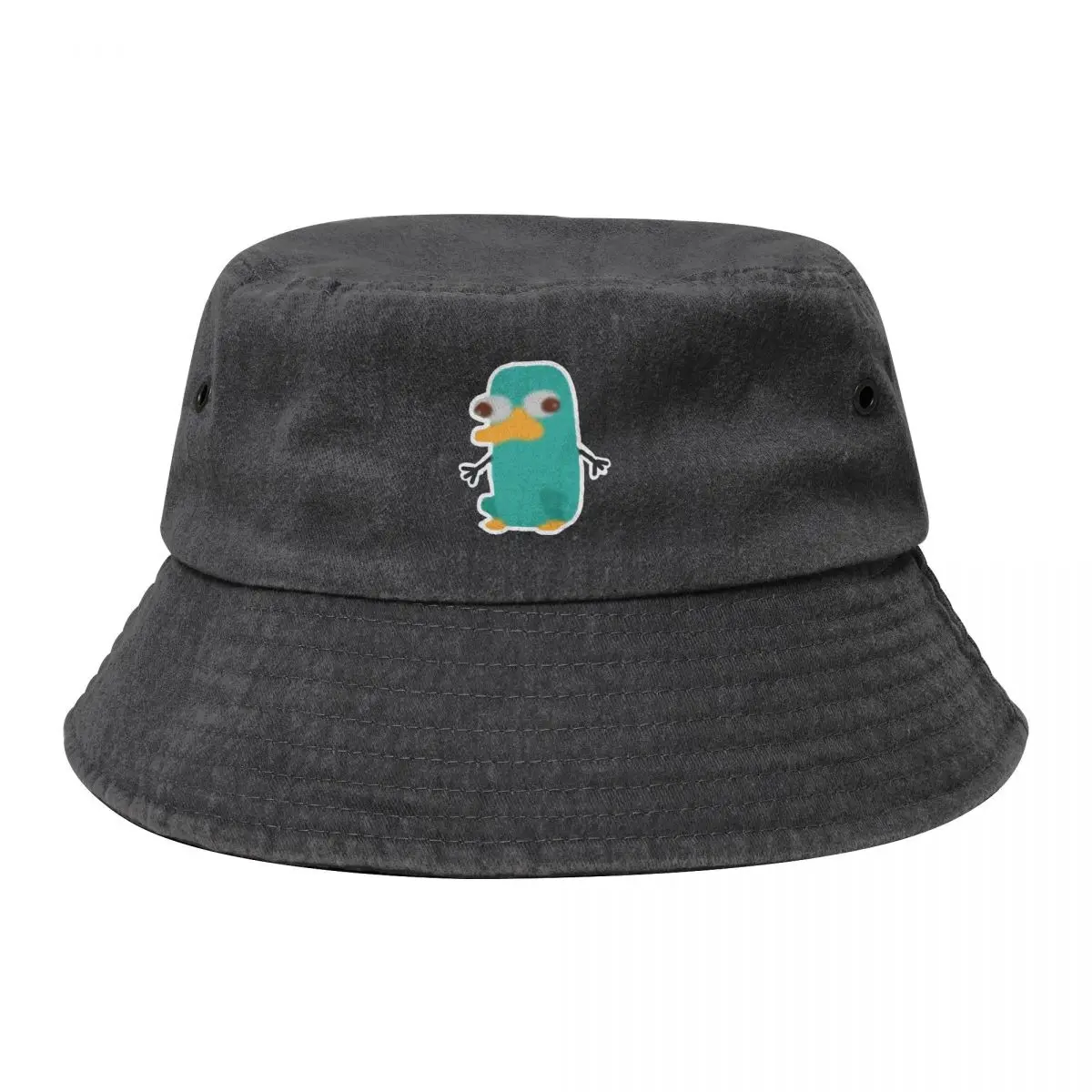 

Perry the Platypus Cartoon Drawing Bucket Hat |-F-| Big Size Hat Snapback Cap Sun Cap Golf Wear Men Women's
