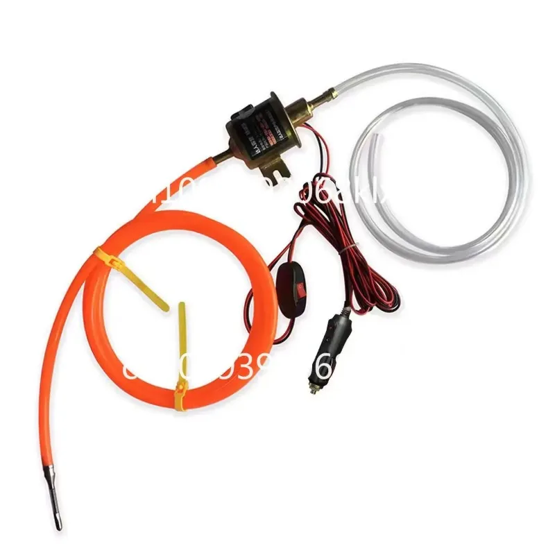Automobile oil pump Manual electric oil pump Pumping artifact Lead pipe Fuel tank Oil pump Anti-theft net Lead pipe