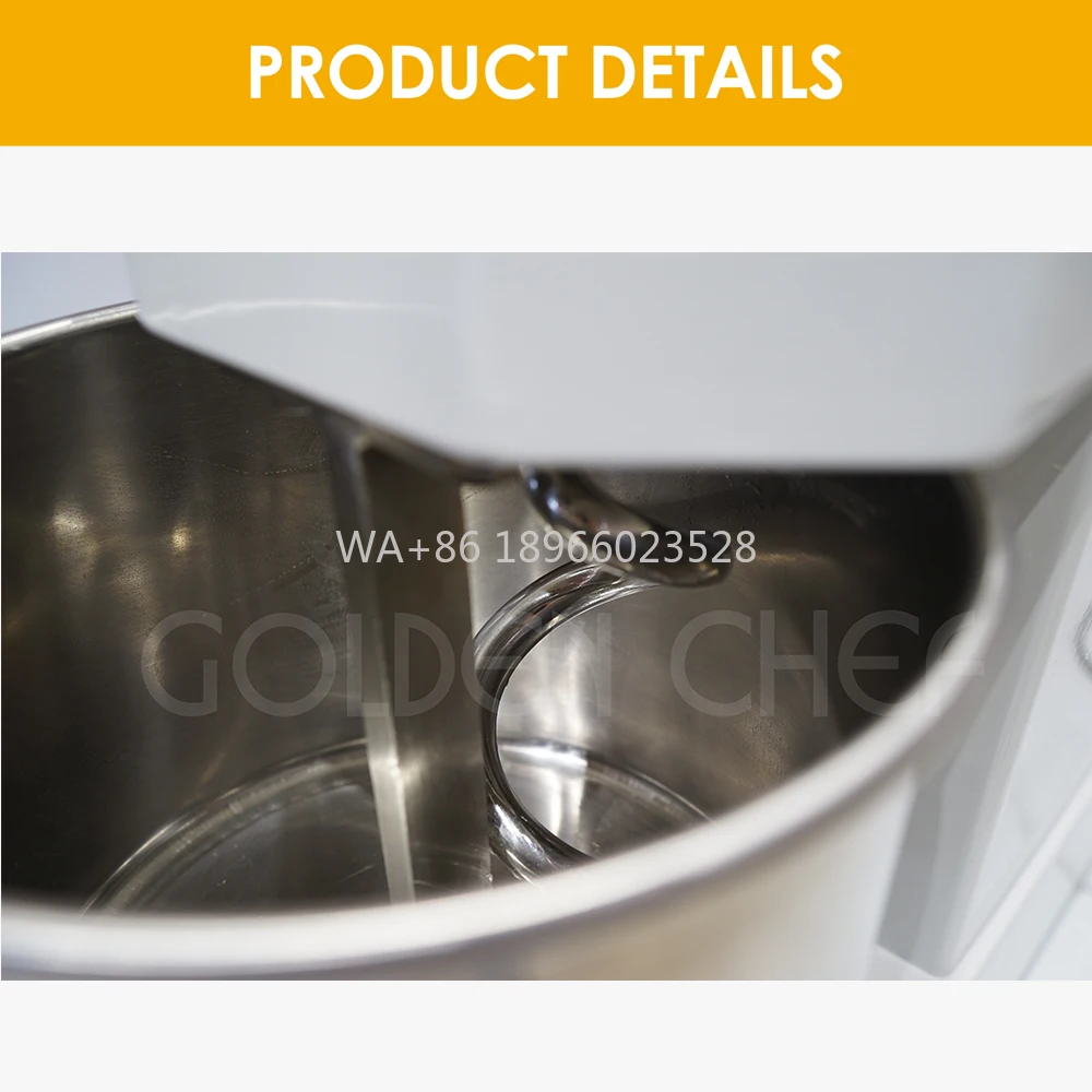 ل خلاط المخابز العجين الدقيق دوامة العجين خلاطات الشيف الذهبي باناديريا عموم خلاطات 10 لتر 5 كجم سطح الطاولة دوامة التجارية #1