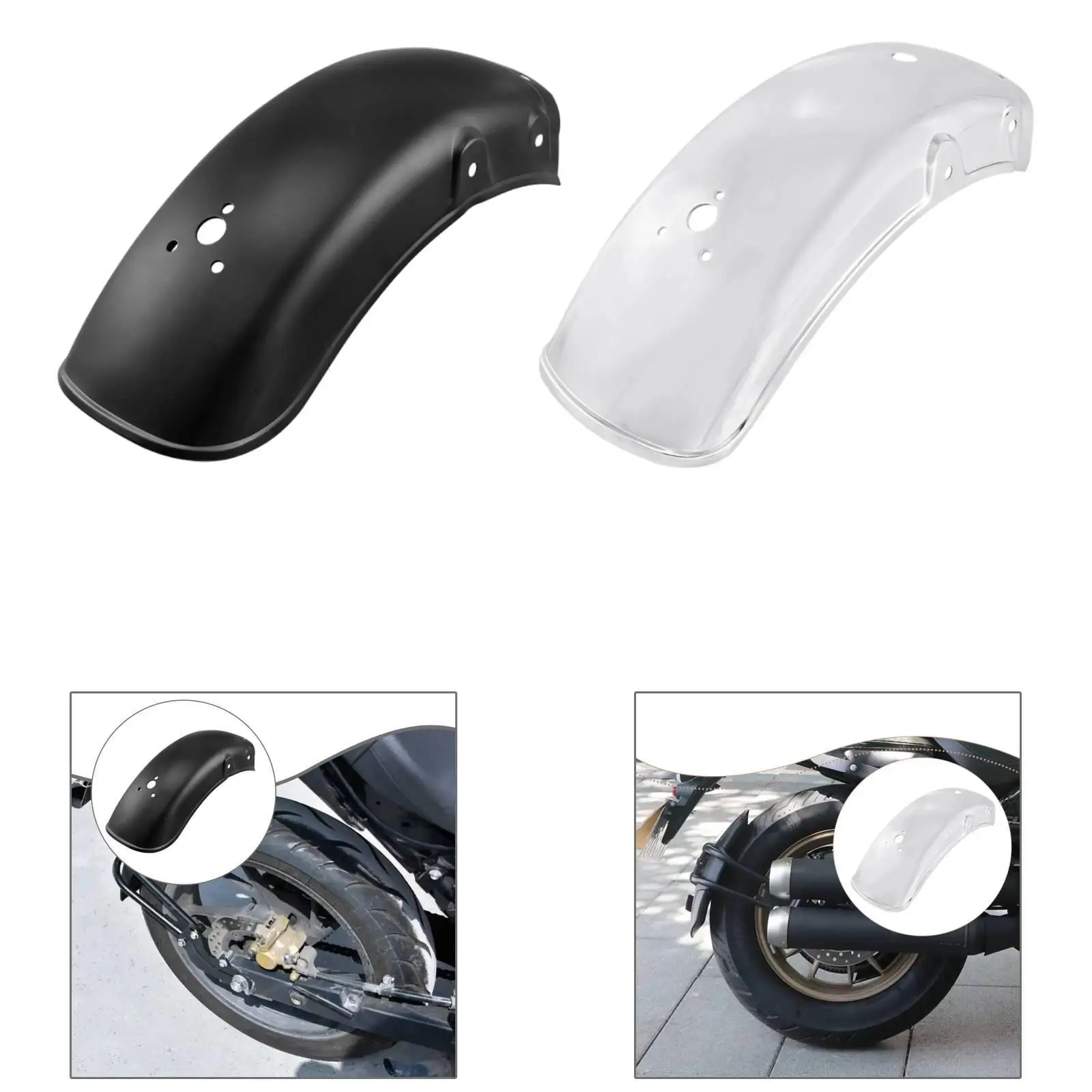 Mudguard Accessories Easy Installation Decor Iron Modify Parts Protector Spare Splash Guard for Gn125