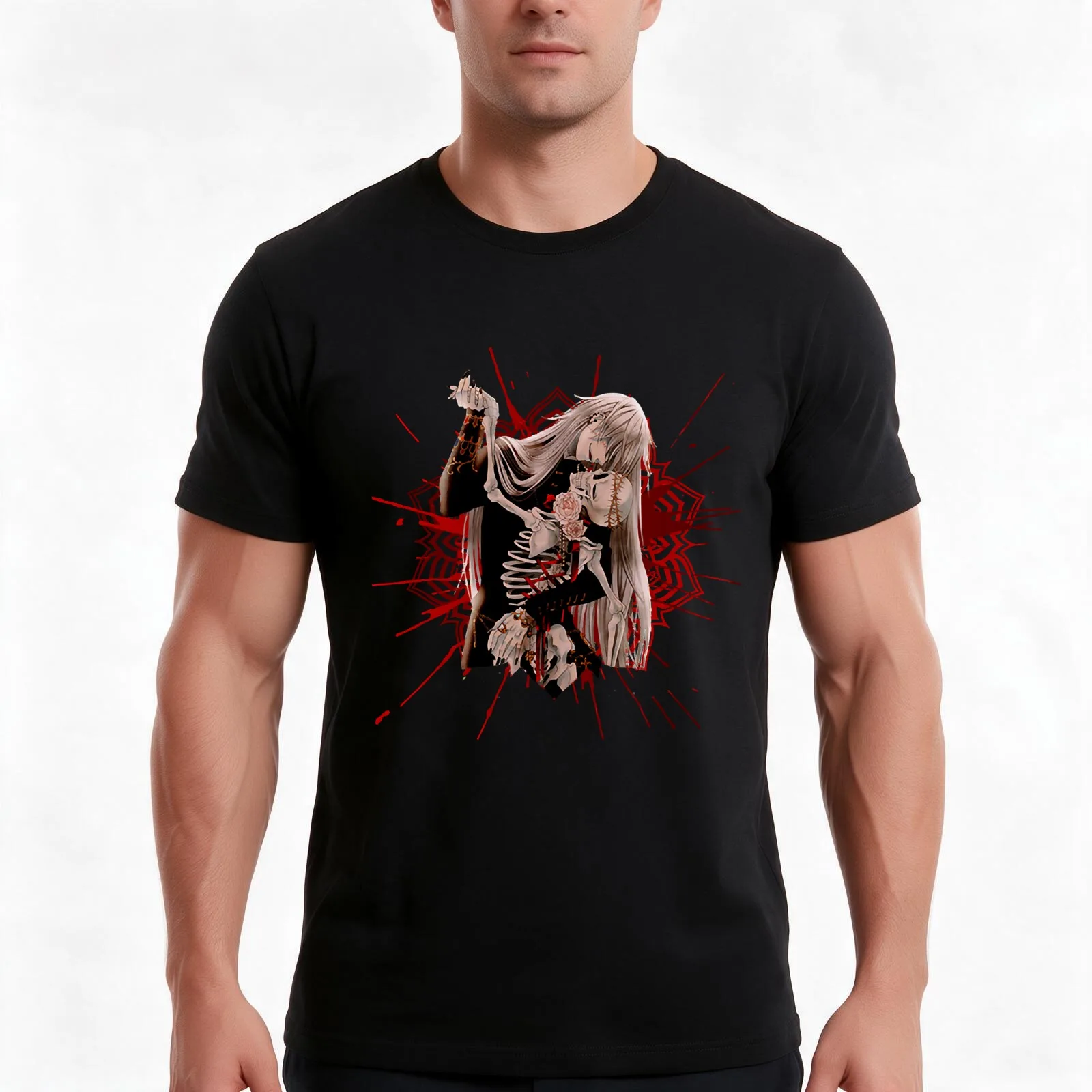 People Call Me Manga Undertaker Japan Gifts Music Fans T-Shirt, Summer Casual Cotton Tee, Oversized Streetwear Tops, 100% Cotton