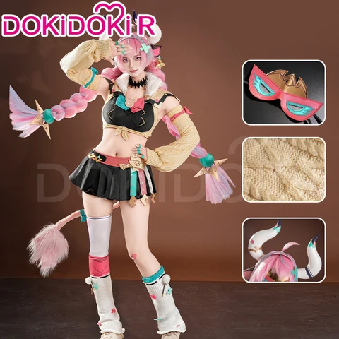 Костюм Варесы из Genshin Impact DokiDoki-R, женский, синтетический