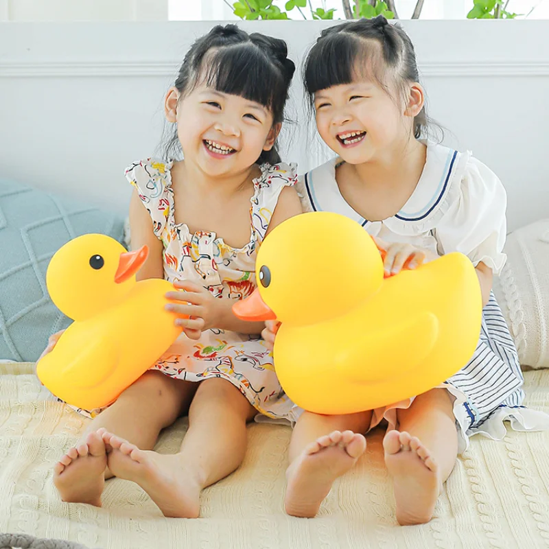 Plus Size Big Yellow Duck Toys for Children Water Play Bath Small Yellow Duck Swimming Pool Duckling