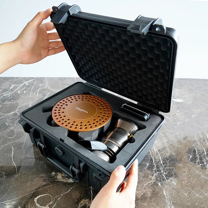 

B Watchget Coffee Maker Travel Hard Case Designed for 9Barista Espresso Machine Hard Travel Case Storage Box Waterproof