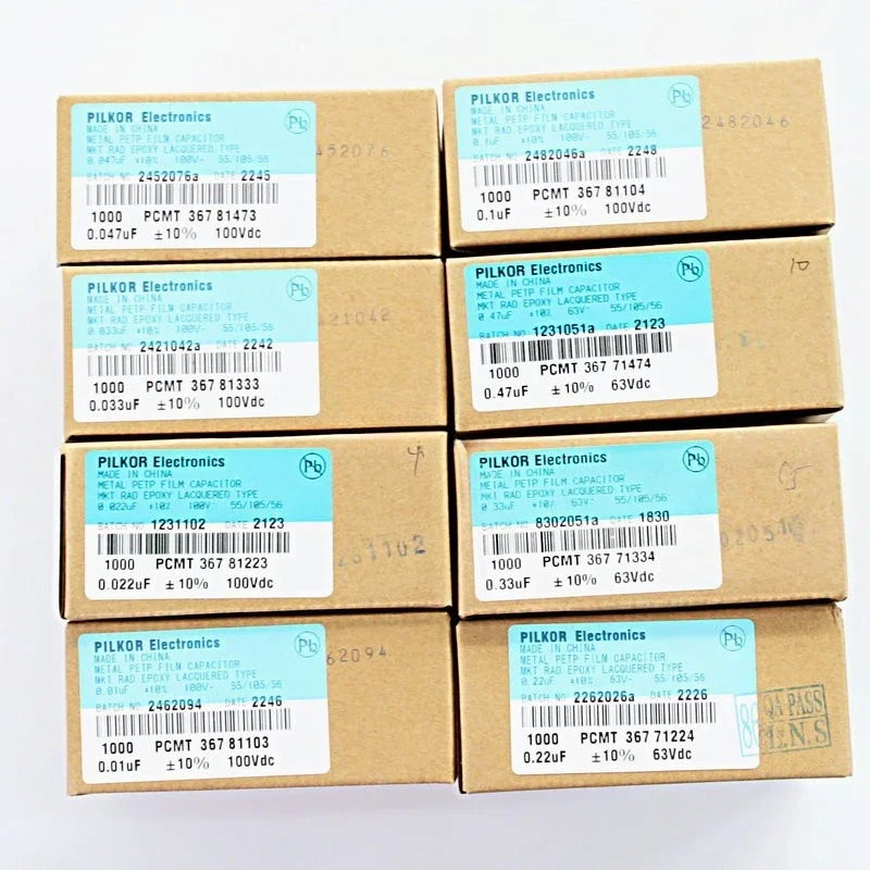 Рисунок 4 - пленочные конденсаторы Phili Pilkor CBB 10% 63 В (0