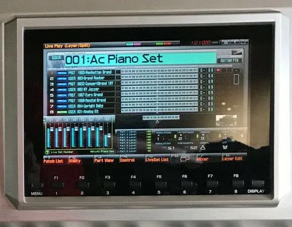 LCD Display Screen For ROLAND FANTOM G6 G7 G8 Repair