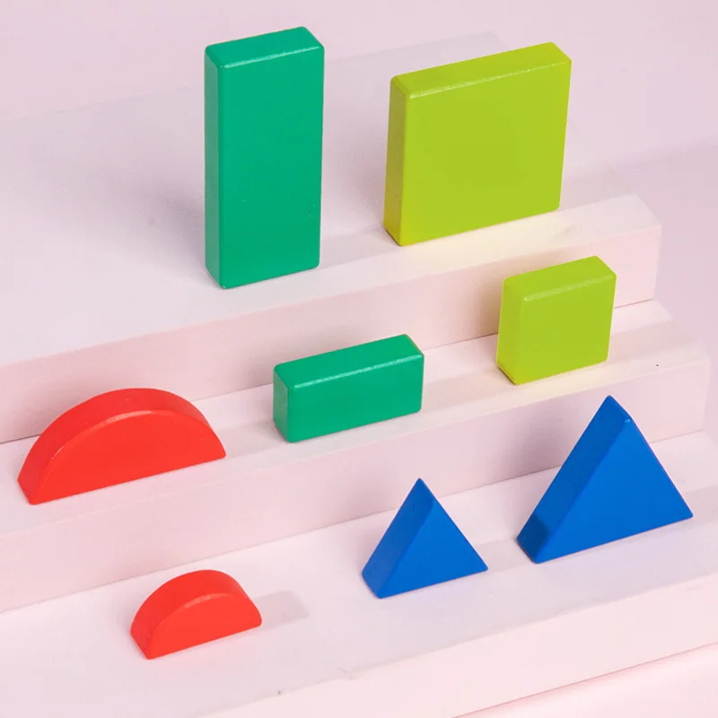 NEW Imagination Enlightenment Training Head-up Building Block Toy Wooden Children's Educational Three-Dimensional Space Gift