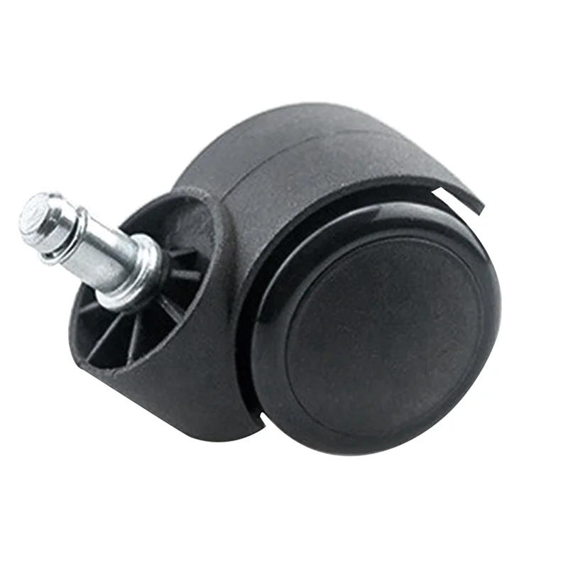 MAKE-10Pcs 2 Polegada preto cadeira de escritório rodas substituição-rodízios de cadeira de escritório resistentes para pisos de madeira/carpete