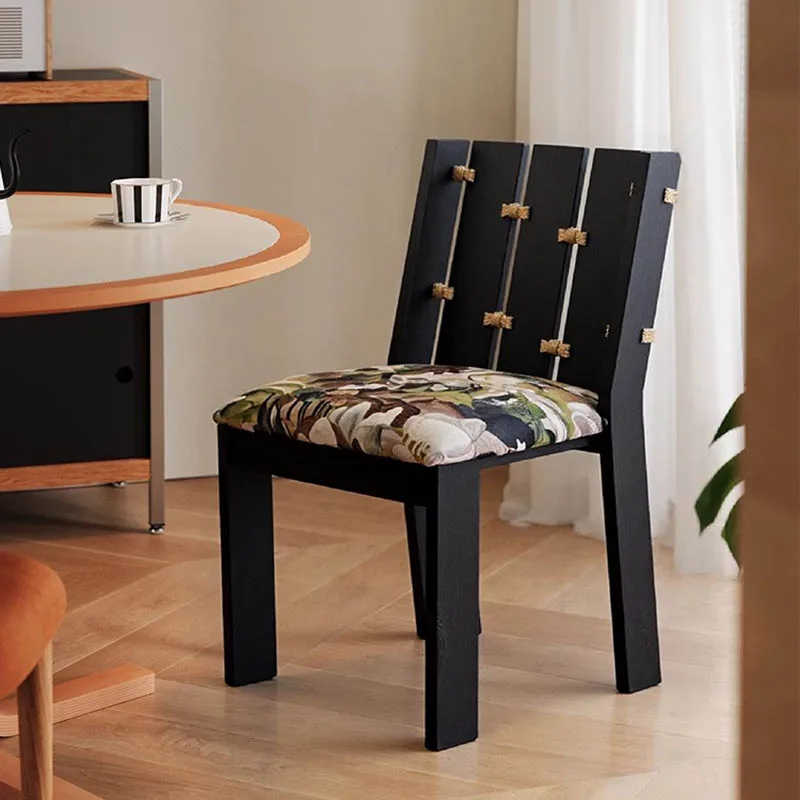 

Modern Mid Century Dining Chairs Premium Aesthetic Outdoor Design Dining Chairs Garden Classic Chaise De Luxe Bedroom Furniture