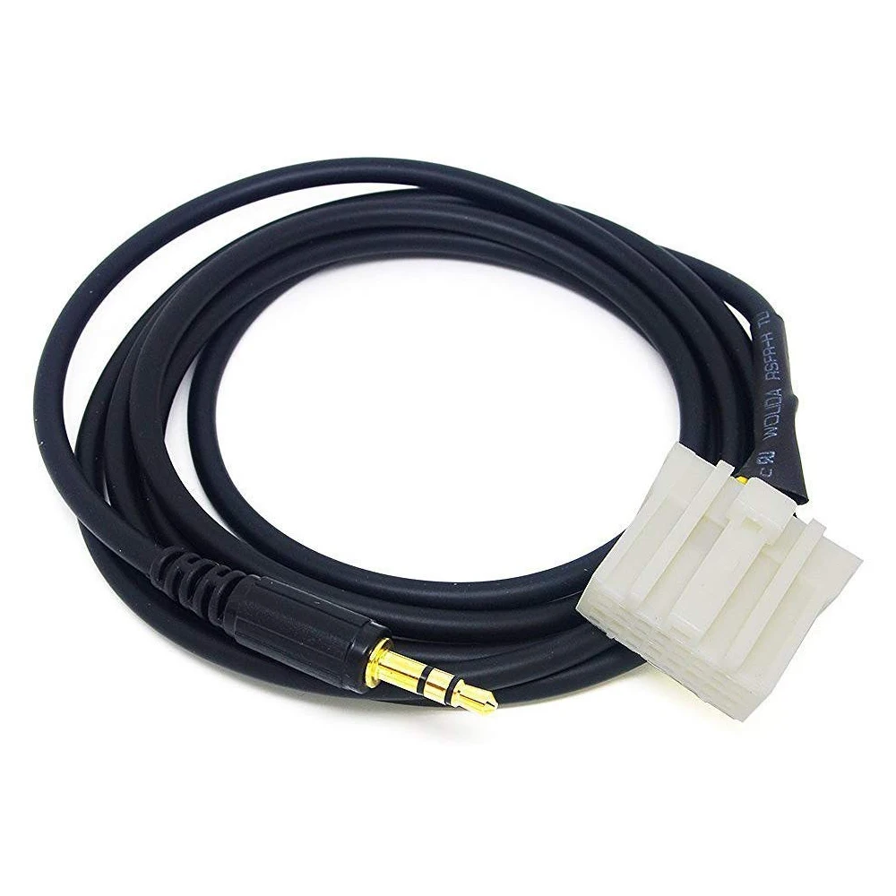 Adapter samochodowy Kabel AUX 3,5 mm Słuchawki Mini Jack w wejście audio dla Mazda 6 3 5 2 MX5 RX8 dla iPhone Telefon komórkowy Odtwarzacz MP3 Auto