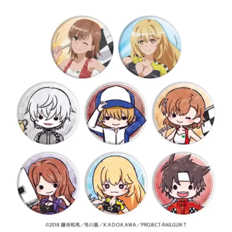 

Японские товары Определенный научный гоночный костюм рельсового пистолета Ver Значки Периферийная планка