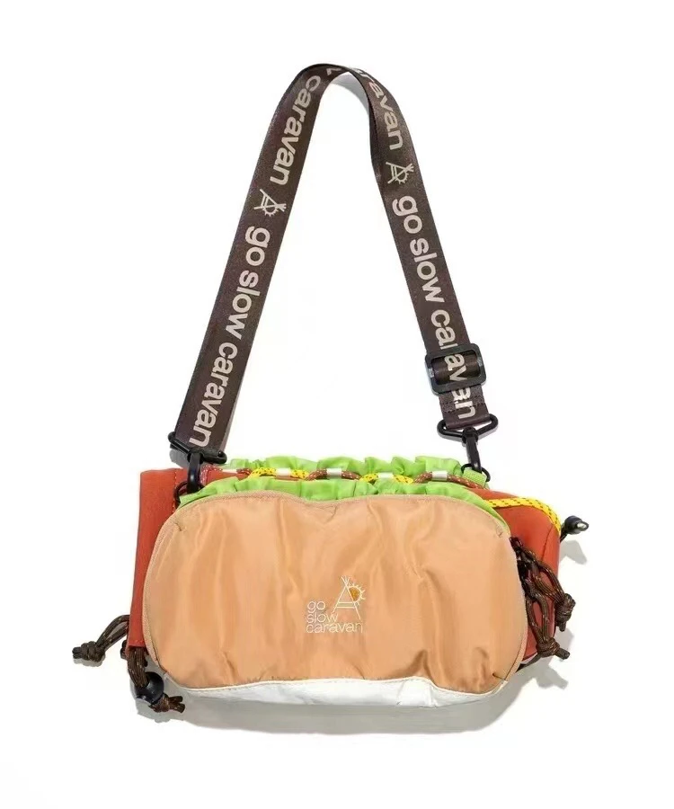 

Outdoor Pure Mountain Series Crossbody Bag Fitn Hiking Water Bottle Insulated Portable Bag Street Trend oulder Bag