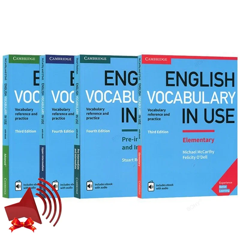 Vocabolario inglese di Cambridge In uso libri di raccolta preparazione del Test inglese libri di testo professionali Audio gratuito