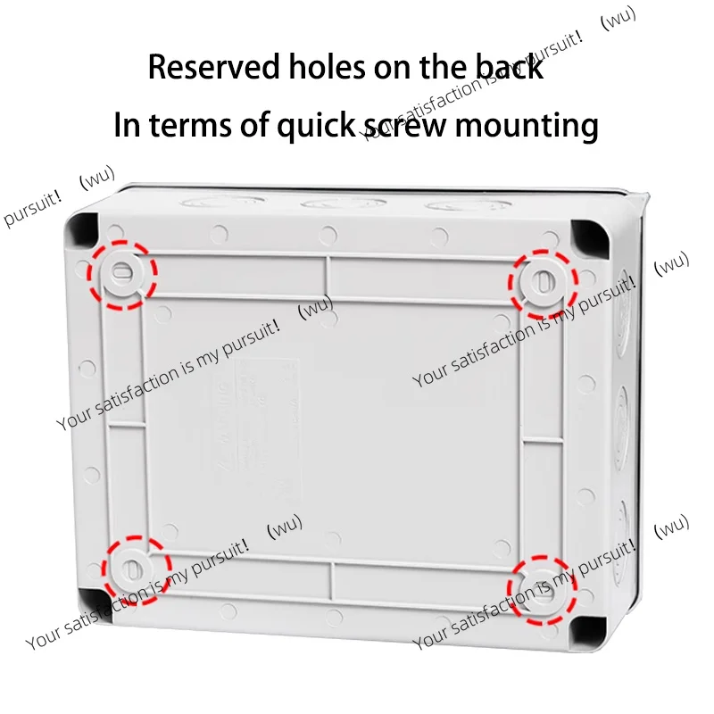 HT Series Junction Box 2/3/5/8/12/15/18/24WAY PC Plastic Outdoor Electrical IP65 Waterproof Distribution Box switch box