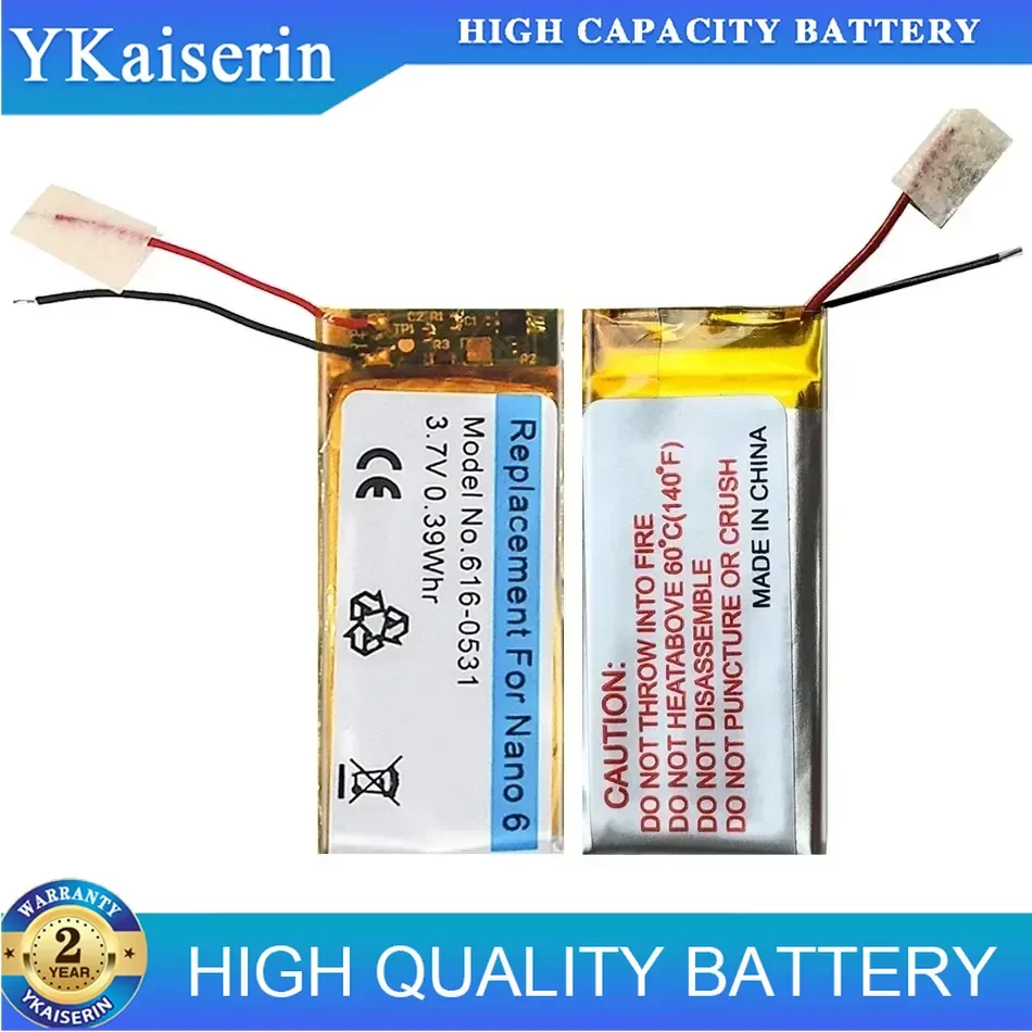 Battery Nano2 Nano3 Nano4 Nano5 Nano6 Nano7 For Apple iPod Nano 3 3rd 3TH 3Gen 4th 5th 6th 7th MP3 Bateira