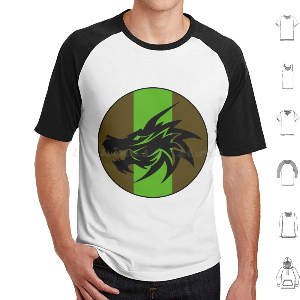 Dragão exército logotipo t camisa de algodão das mulheres dos homens diy impressão enders jogo dragão exército dragão ender
