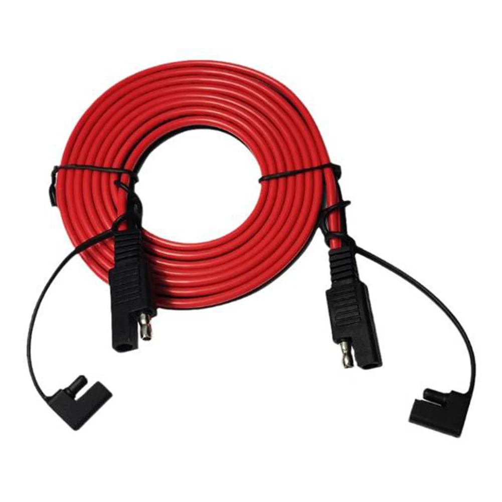 1pc 0.5/1/2m SAE Extension Cable 14AWG Wire Gauge Quick Disconnect Wire Harness For Solar Panel Accessories