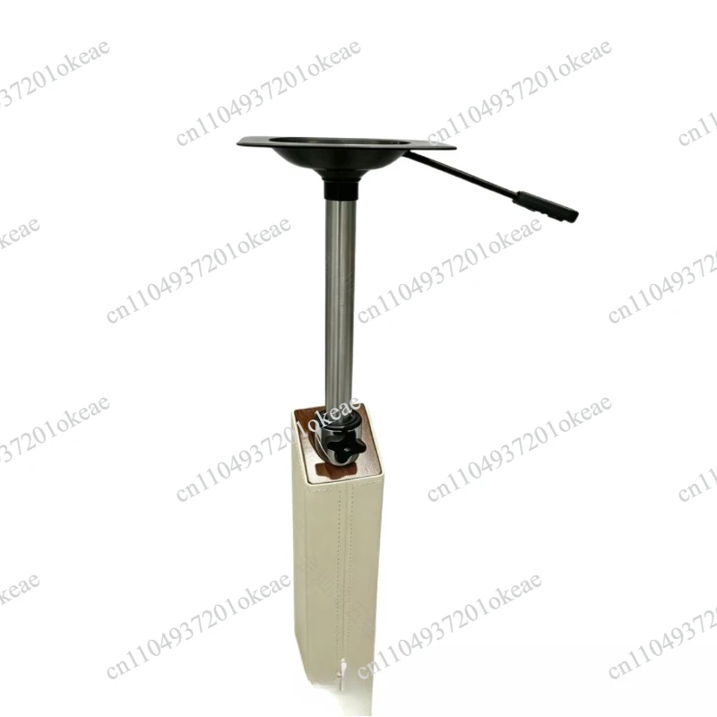 Stand, tray, lifter, with flipping saddle, leather edge table, living room sofa, movable