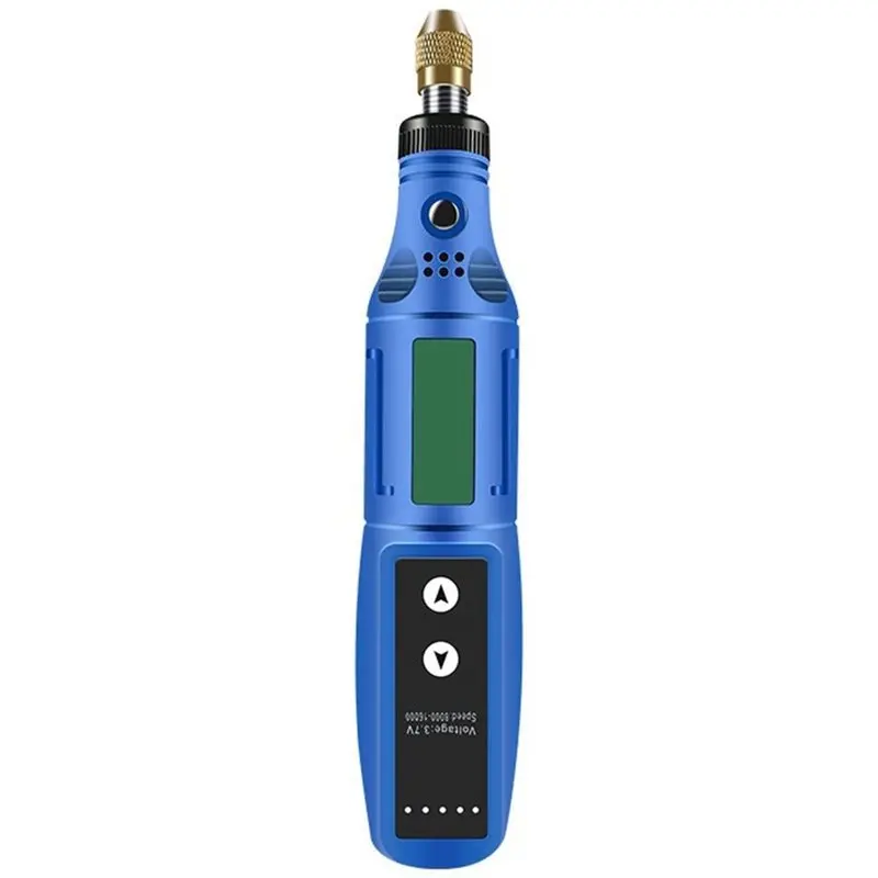 ABRU-Mini Handheld Electric Rotary Tool - Ideal For Cutting, Carving, Polishing (Jade & Woodworking), And Grinding