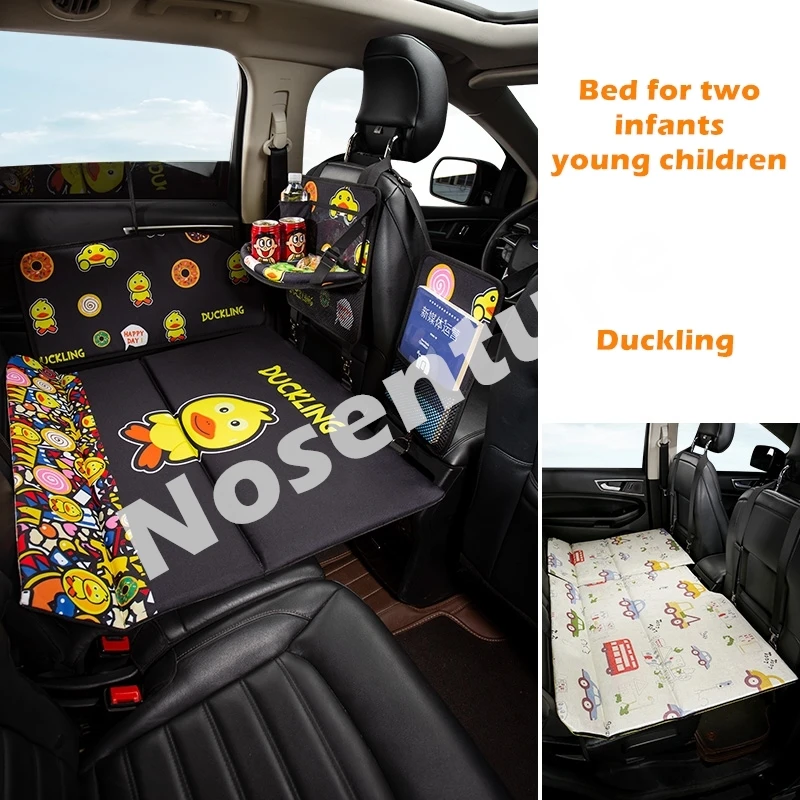 Kids Sleeping In Car Travel Camping Mattress for Truck Sleeping Non-Inflatable Car Mattress, Folding Car Bed Mattress for SUV