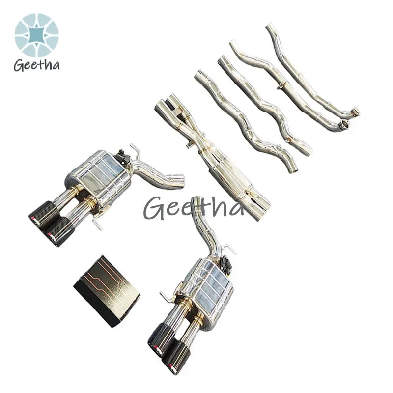 

High Quality Racing Catback Exhaust for Bmw M5 F10/f15 4.4t Ss 304 With Dual Electronic Valve Escape Car Exhaust Pipe