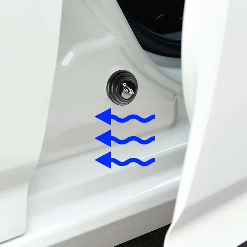 1pcs Luminous Anti-collision Silicone Pad for Car Door Closing Shock Protection Sound Insulation ReductionCushioning Sticker Pad