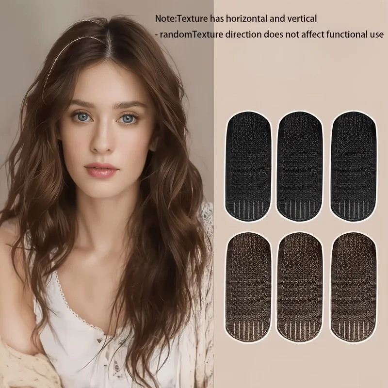 4Pcs Invisible Hair Roller Clips, Root Volumizing Hair Enhancers for Bangs and Curls, Seamless Invisible Hair Rollers