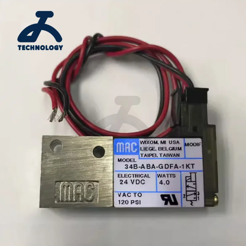 New MAC 34B solenoid valve 34B-ABA-GDFA-1KT 34B-L00-GDFA-1PA 34B-L00-GDFA-1KT 34B-ABA-GDCA-1KV 34B-AAA-GDFE-1KA 34B-L00-GDF0-1DV