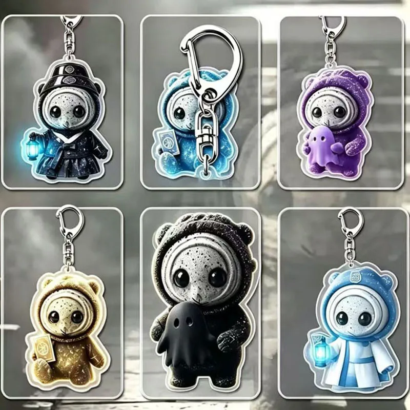 Donggung The East Palace Ttokgwi Resin Figurine Keychain Bag Pendant Charm Korean Drama Collectible Ornament Birthday Gifts