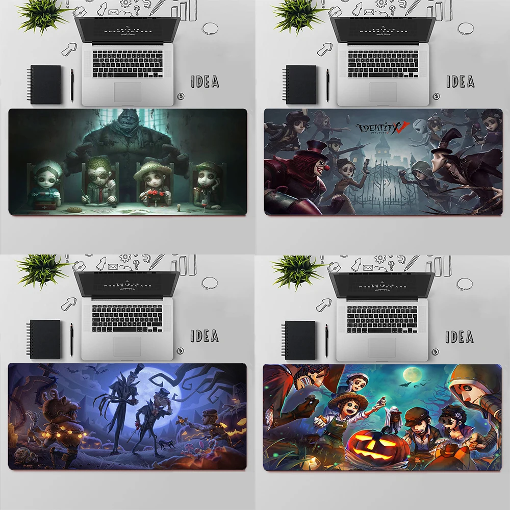 Identity V Gaming Mouse Pad Large Mouse Pad PC Gamer Computer Mouse Mat Big Mousepad Silicone Carpet Keyboard Desk Mat Mause Pad