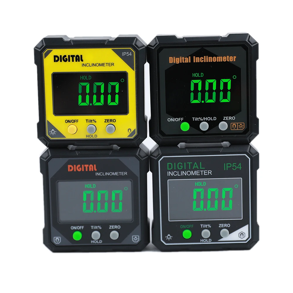 Digital Electronic Level Digital Angle Fnder  Magnetic Inclinometer Protractor Precision Level Box Woodworking Tools